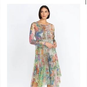 New With Tags Biya Johnny Was Alyeshka Mesh Dress